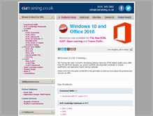 Tablet Screenshot of ciatraining.co.uk